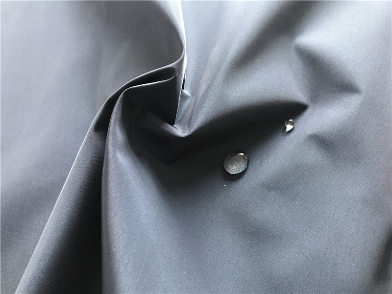 Mémoire polyester Tissu imperméable Bonded avec TPU Film 1